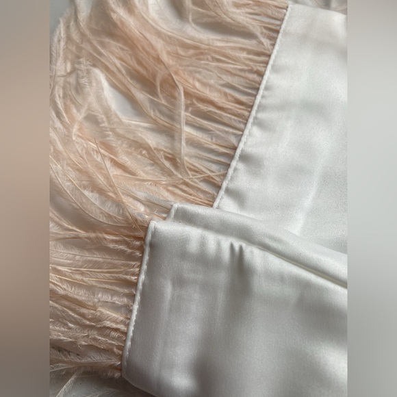 White Feather PJ’s - Bridal Pajama Set - Picture 3 of 5